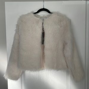 Fur Jacket - ivory